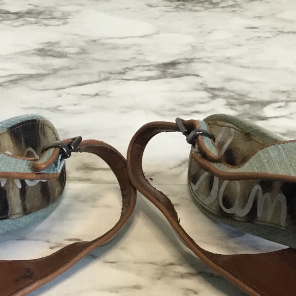 Sam Edelman High Heels Platform Sling Back Sanals - Picture 5 of 12